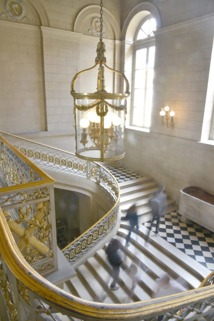 Escalier dans le Château de Compiègne